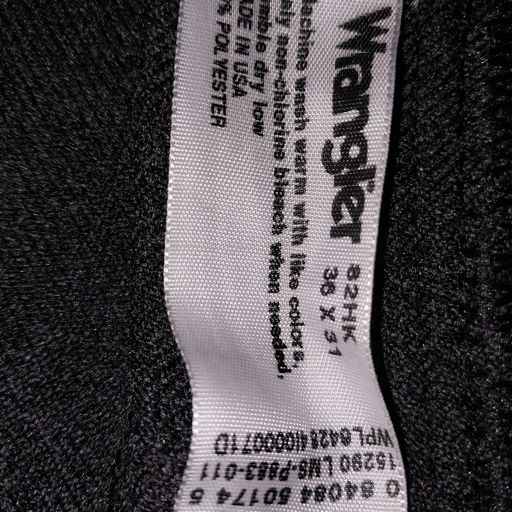 WRANGLER Mens Pants Formal , Casual. Polyester 36 sz. Gray Long 42" - Picture 10 of 10